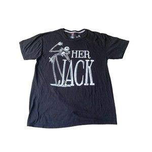 Men's Disney Parks Nightmare Before Christmas Her Jack Black T shirt Size Medium